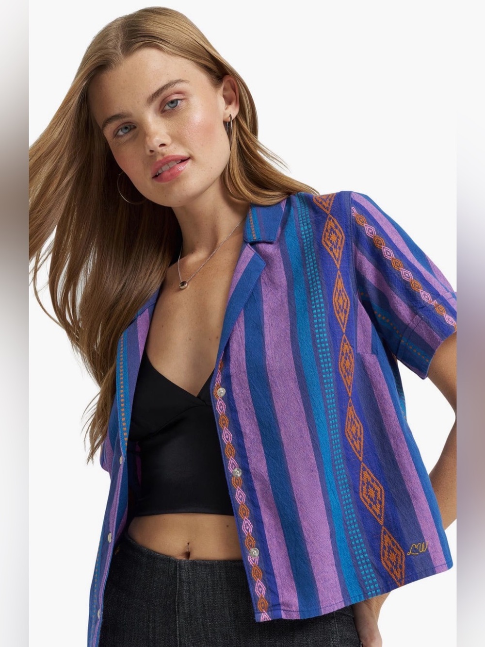 Lainey Wilson wrangler button up
